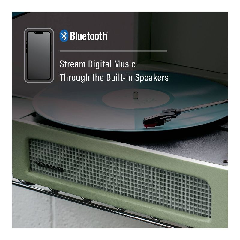 Crosley Voyager Bluetooth Vinyl Record Player - Sage
