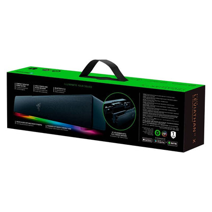 Razer Leviathan V2 X Bluetooth Gaming Speaker with RGB Lighting (1-Piece) - Black