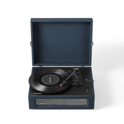Crosley Voyager Bluetooth Vinyl Record Player - Dark Navy