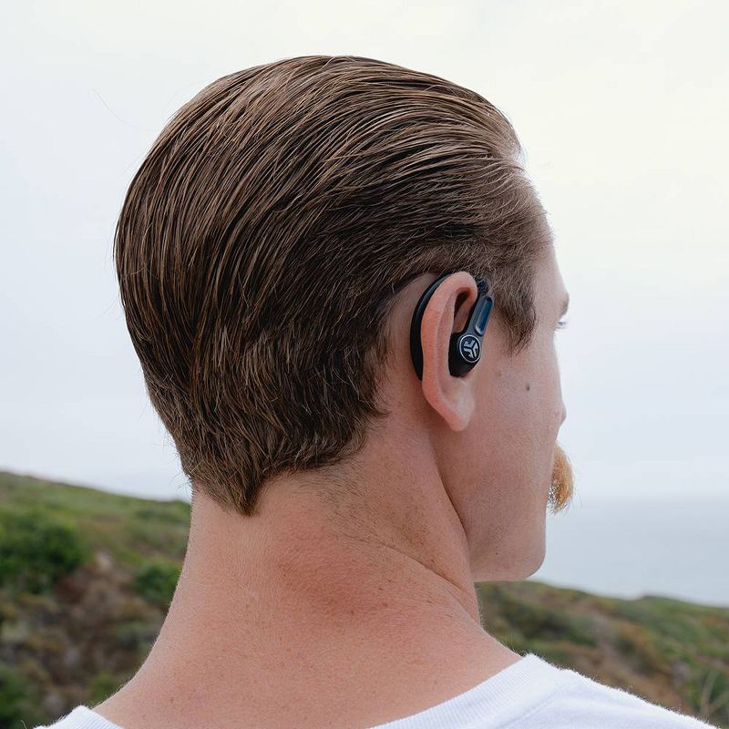 JLab Epic Sport Active Noise Canceling 3 True Wireless Bluetooth Earbuds - Black