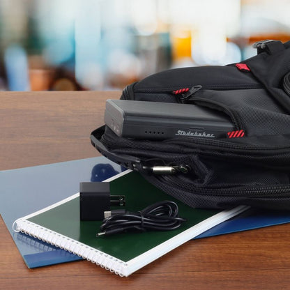 tudebaker Techmate Travel Companion with Clock and Wireless Charging Station