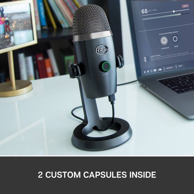 Blue Yeti Nano Premium USB Microphone