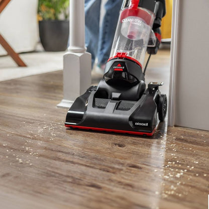 BISSELL CleanView Compact Upright Vacuum: Bagless, Multi-Surface, Pet Hair, Cyclonic Action, 18ft Cord, 1-Year Warranty