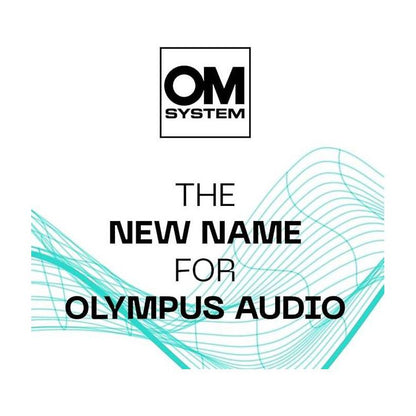 OM System WS-882 Digital Voice Recorder - Silver