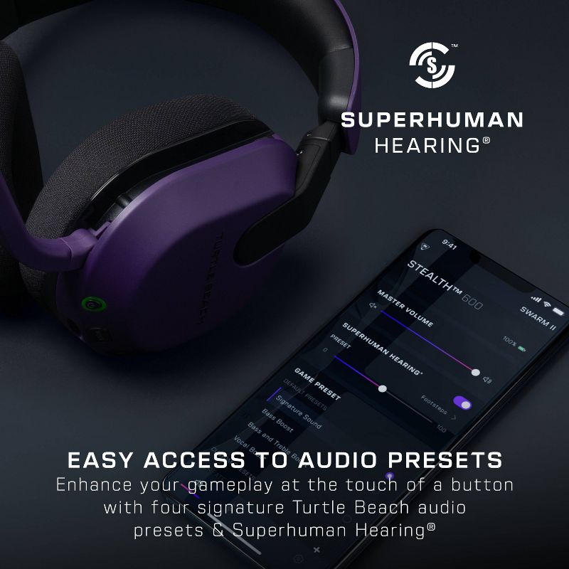 Turtle Beach Stealth 600 Gaming Headset - Purple