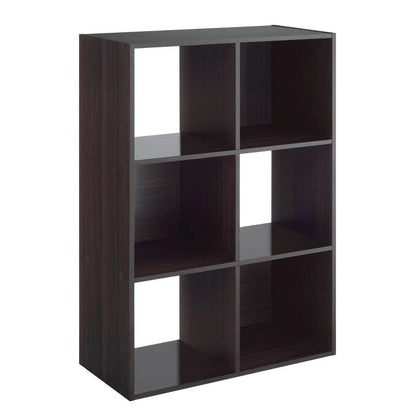 Whitmor 6 Section Cube Organizer Brown