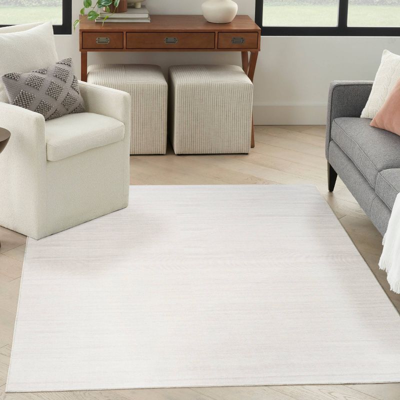 Nourison Machine Washable Modern Essentials Woven Rug