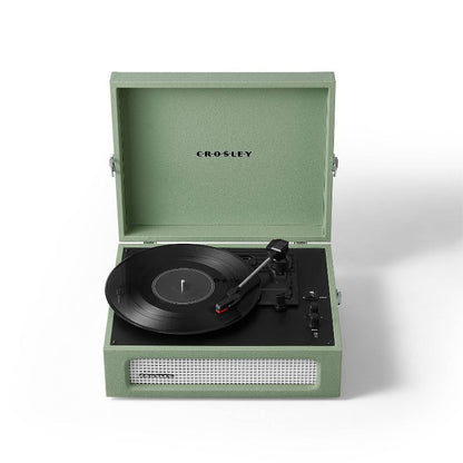 Crosley Voyager Bluetooth Vinyl Record Player - Sage