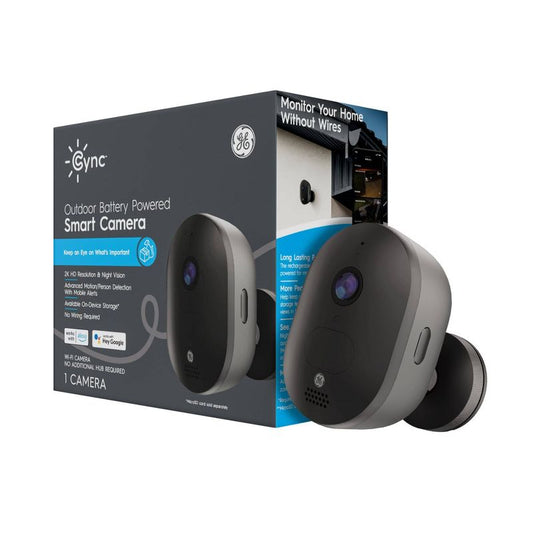 GE Household Lighting Cync Outdoor Battery Powered Camera