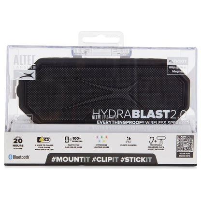 Altec Lansing HydraBlast 2.0 Bluetooth Speaker - Black