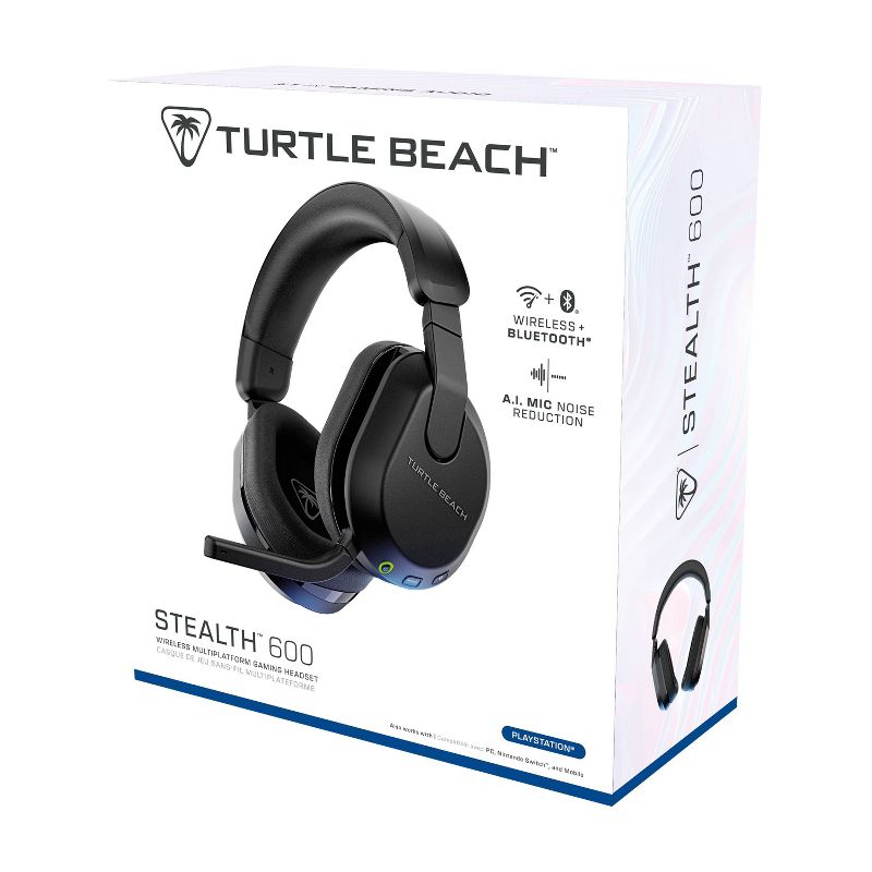 Turtle Beach Stealth 600 Gen 3 Wireless Headset for PlayStation - Black