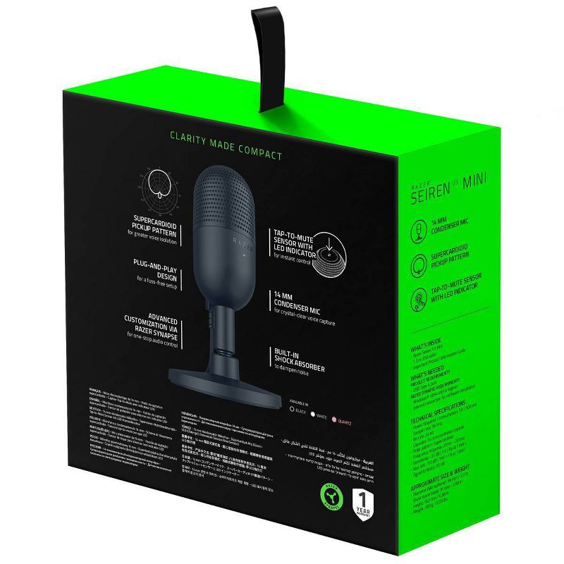 Razer Seiren V3 Mini Ultra Compact USB Microphone