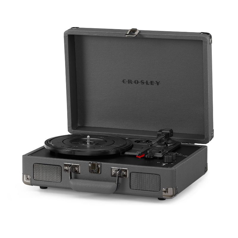 Crosley Cruiser Plus Bluetooth Vinyl Record Player - Slate