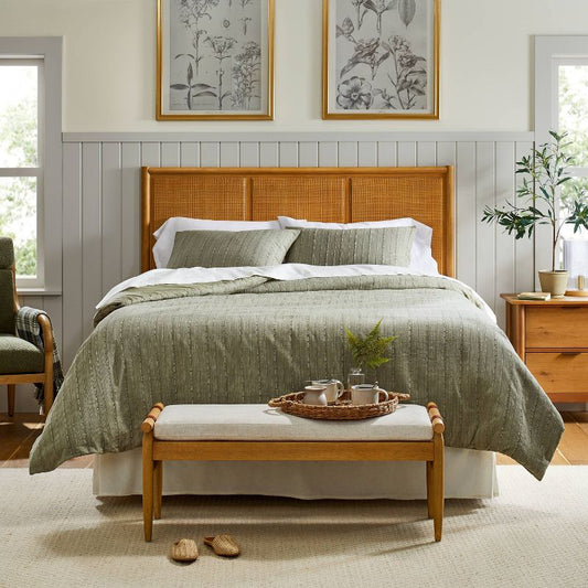 3pc Washed Loop Stripe Comforter Bedding Set - Hearth & Hand™ with Magnolia