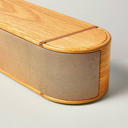 32" Wood & Brass Finish Dolby Digital Soundbar - Hearth & Hand™ with Magnolia