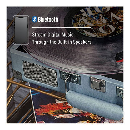 Crosley Cruiser Plus Bluetooth Vinyl Record Player - Tourmaline