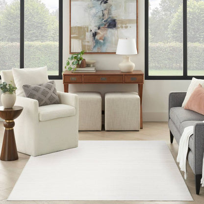 Nourison Machine Washable Modern Essentials Woven Rug
