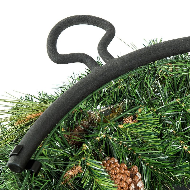 30" Wreath Storage Bag with Removable Handle - TreeKeeper: Padded Polyester, Built-In Handles, Spot Clean, 4.23 Volume