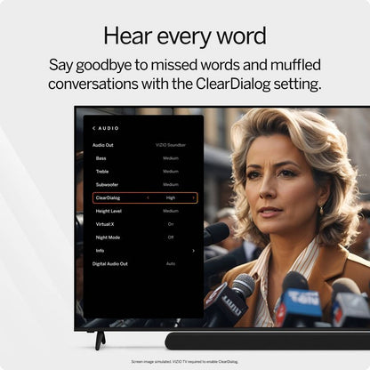 VIZIO 2.0 Soundbar with Dolby Atmos and DTS:X - (SV200M-08)