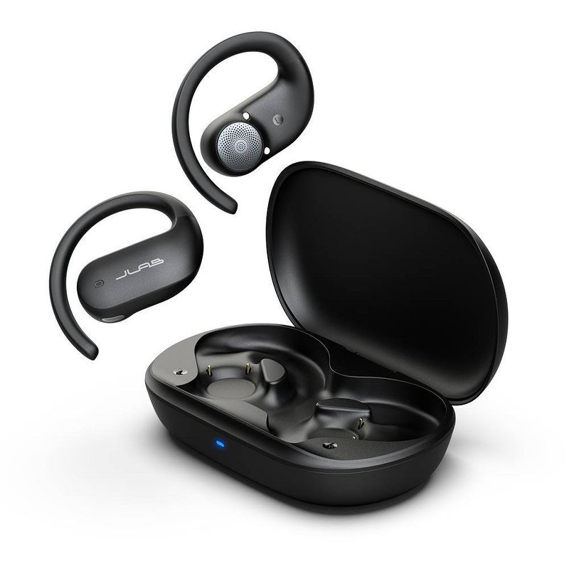 JLab JBuds Open Sport True Wireless Bluetooth Earbuds - Black