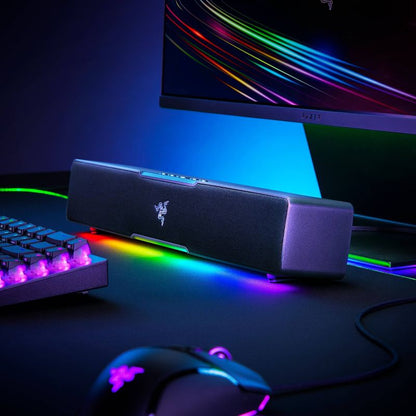 Razer Leviathan V2 X Bluetooth Gaming Speaker with RGB Lighting (1-Piece) - Black