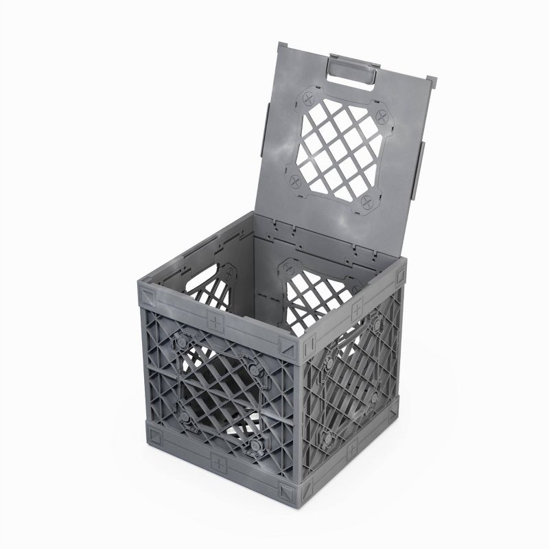 UbeCube 3pk Decorative Storage Bins Gray
