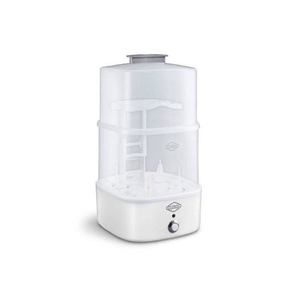 Clorox 2 Tier Steam Sanitizer 86900: Plastic Sterilization Device, White, 3-Year Warranty, Cleaning Tool Accessory