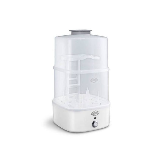 Clorox 2 Tier Steam Sanitizer 86900: Plastic Sterilization Device, White, 3-Year Warranty, Cleaning Tool Accessory