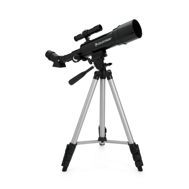 Celestron Travel Scope 50 Portable Telescope with Basic Smartphone Adapter - Black