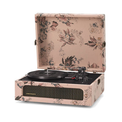 Crosley Voyager Bluetooth Vinyl Record Player - Floral