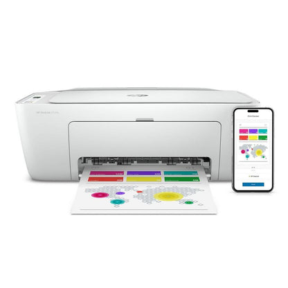 HP DeskJet 2734e Wireless All-in-One Color Printer Scanner Copier with Instant Ink and HP+ (26K72A)