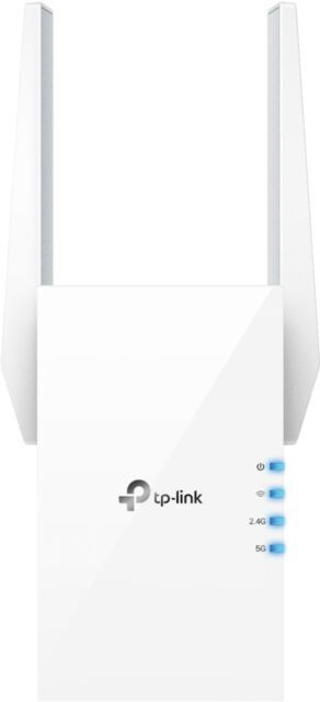 TP-Link AX1800 Mesh Dual Band Range Extender - RE605X