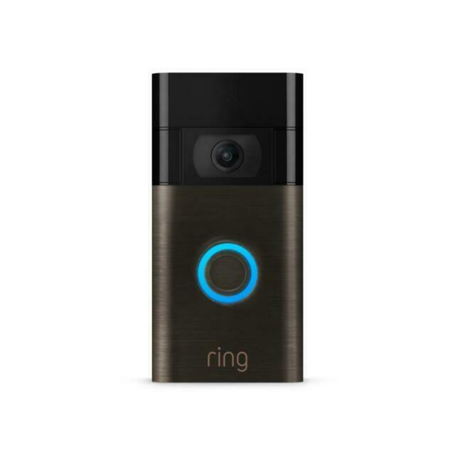 Ring Battery Doorbell Smart Wifi Video Doorbell- Venetian Bronze