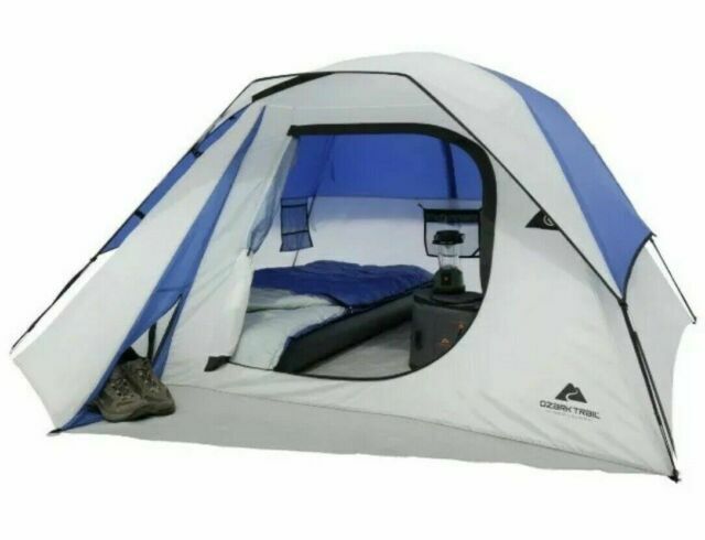 Embark 4 Person Dome Camping Tent - Rust