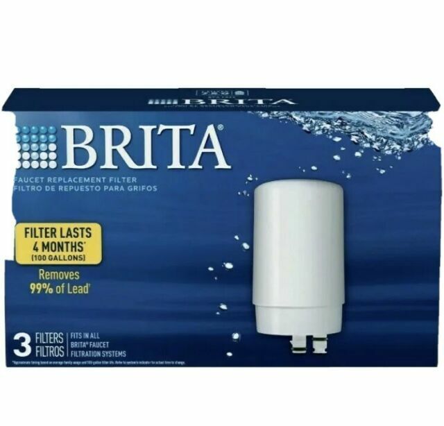 BRITA NEW SEALED Replacement Filters 3 Pack