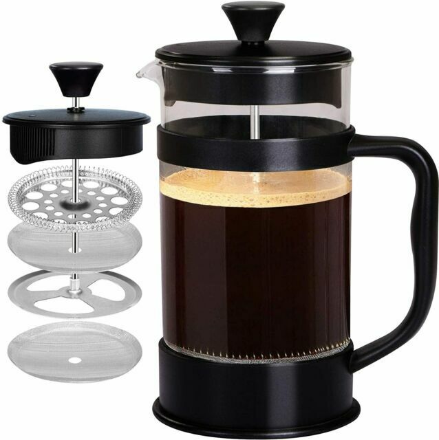 Goodcook koffe French Press Coffee Tea Maker Black 34oz